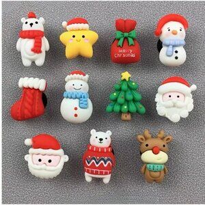 Holiday Croc Charms - Xmas Christmas - Stocking stuffer